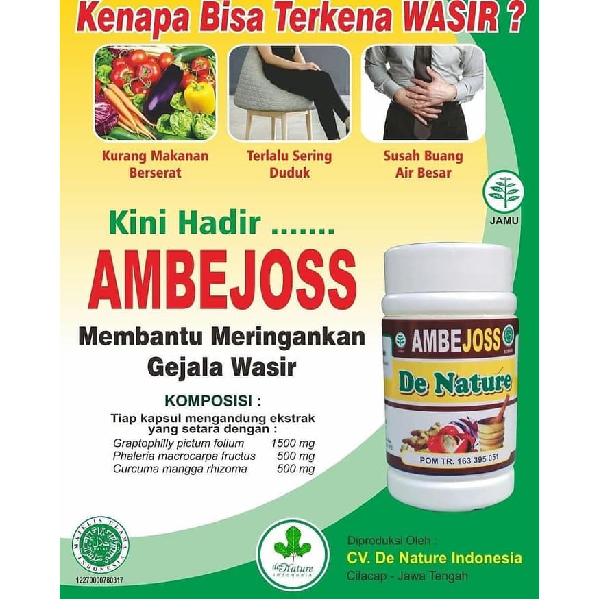 Obat Wasir Ambeien ( Stadium 1 - 2 )