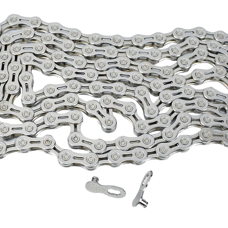 VG Sports Rantai Sepeda Bicycle Chain Half Hollow 10 Speed for Mountain Road Bike - Silver