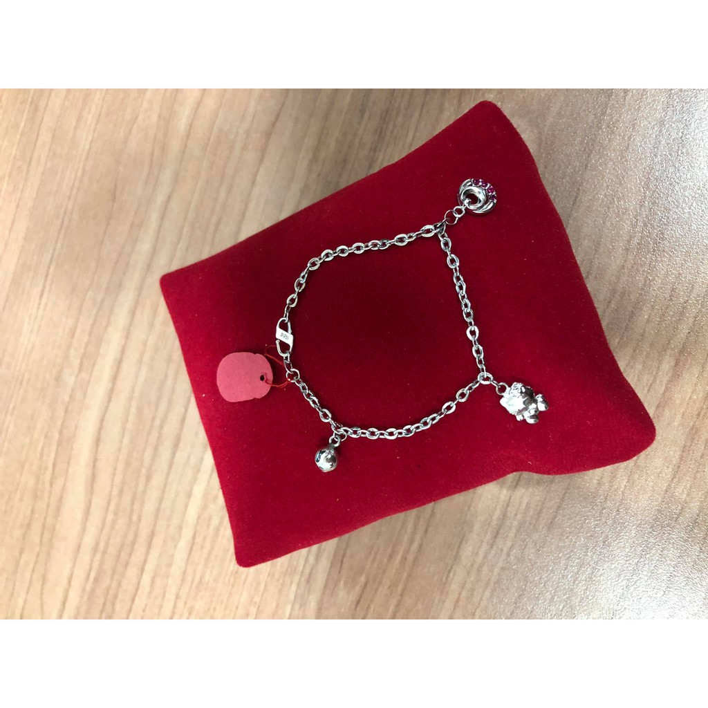 gelang tangan anak rantai hollow fancy hellokitty polos