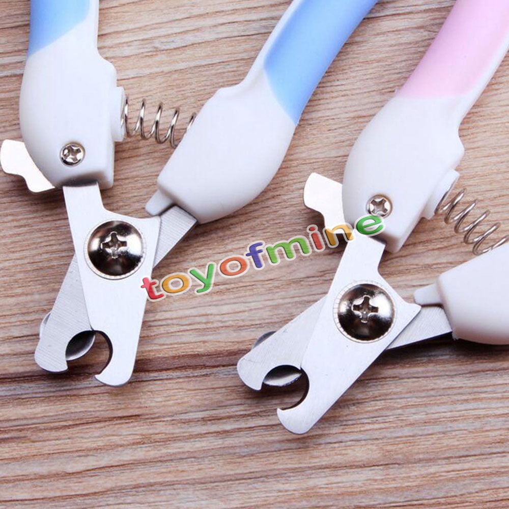 Gunting Kuku Anjing Kucing Kelinci Kikir Kuku Perapi Pemotong Stainless Steel Nail Clipper