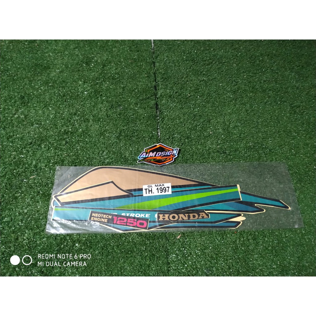 striping ori  gl max th.1997 biru