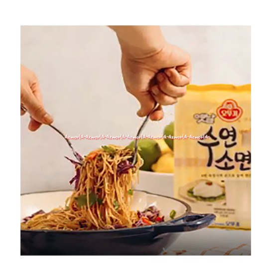 Ottogi Wheat Noodle 900gr Mie Kering Gandum Siap Saji Instan Krim Non Fried Mi Korea Otogi Weat Mi Untuk Udon Ramyeon Jajangmyeon