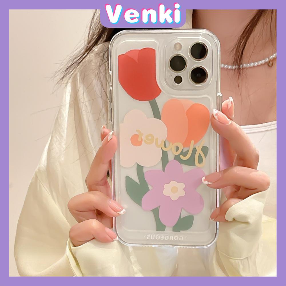 iPhone Cases Luxury Silicone Soft Cases Clear Cases Shock Resistant Protection Camera Flowers Compatible For iPhone 11 iPhone 13 Pro Max iPhone 12 Pro Max iPhone 7Plus iPhone xr