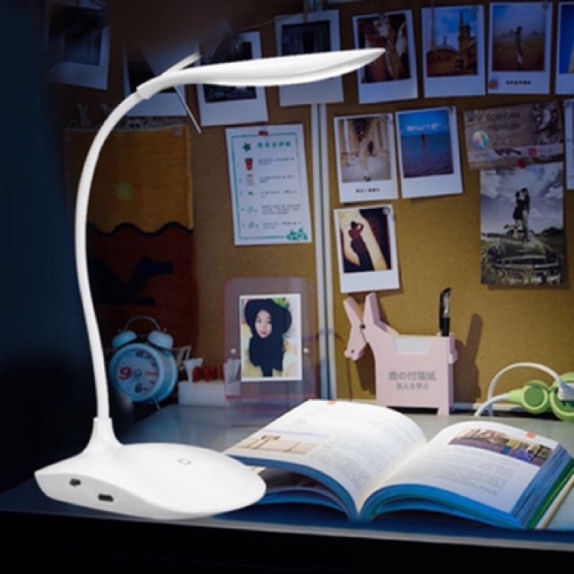 Lampu Meja Untuk Baca Belajar Bisa Di Charge Portable Rechargeable Desk Lamp -