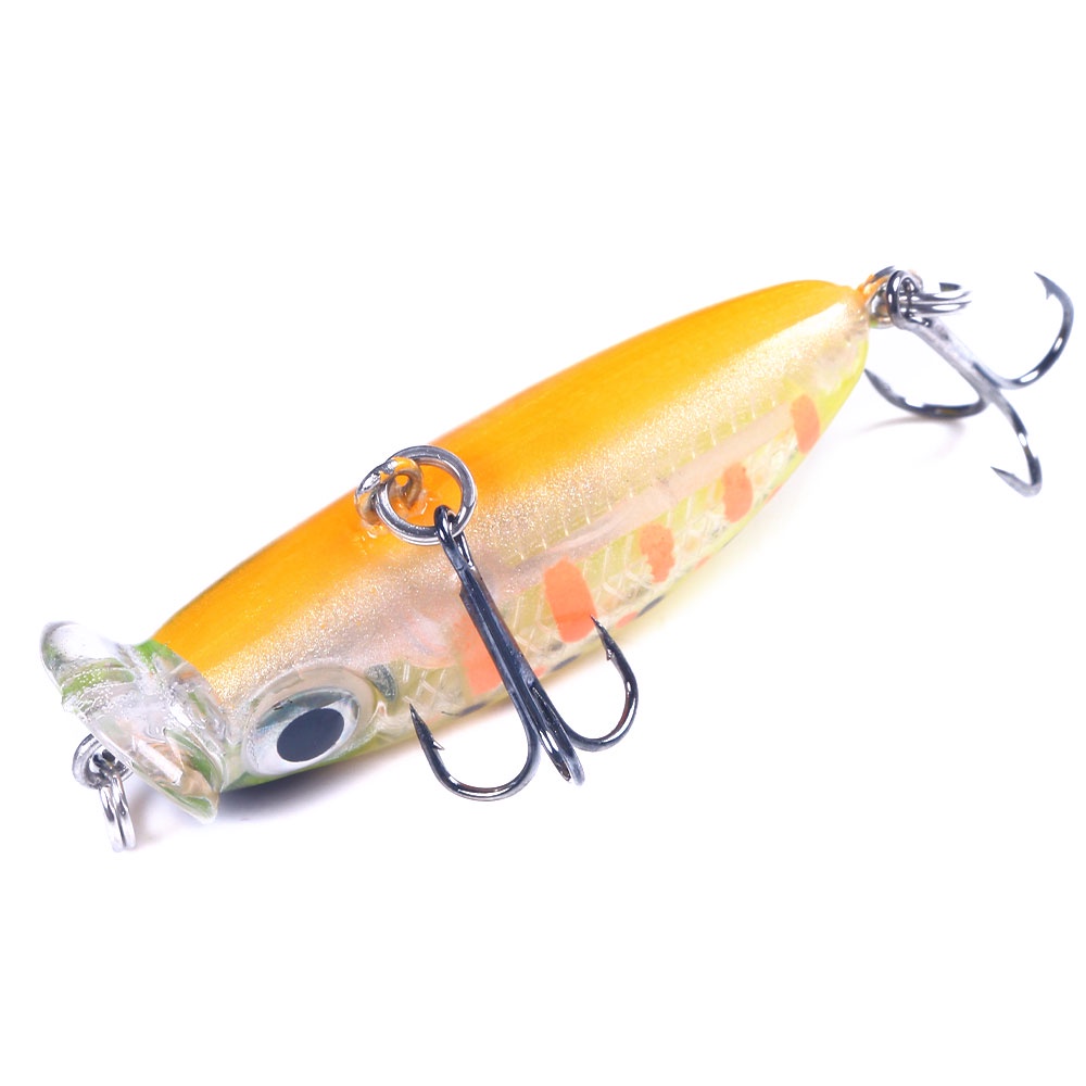 Hengjia 1pc Umpan Pancing Ikan Kecil 3d 42mm 3.1g Casting Bait Sinking Minnow Fishing Lure 5 color Laser Hard Plastic Bait Tackle