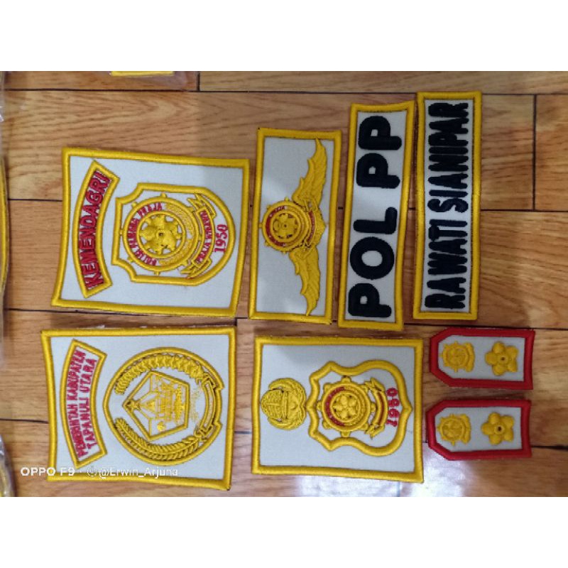 bordir timbul 3D pol pp