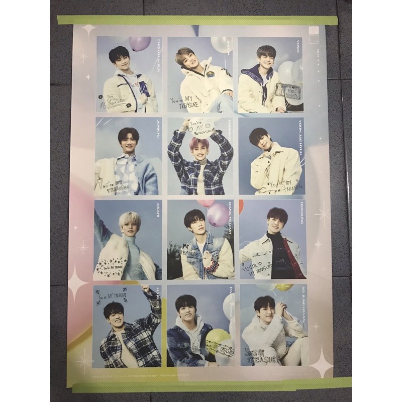 [[READY STOCK]] POSTER POB KTOWN- TREASURE
