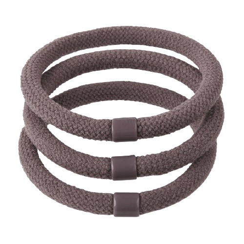 FJCO - Ikat Rambut Korea PolosTebal / Karet Rambut / Kuncir Rambut / Kunciran Rambut KM-034-burgundy