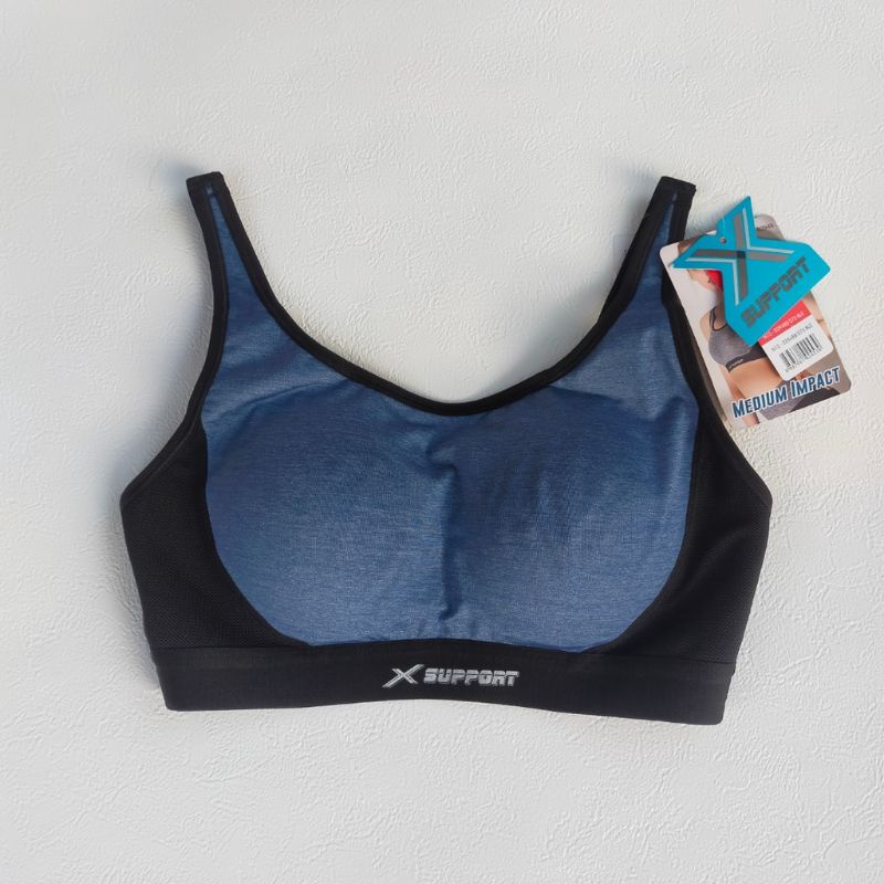 SORELLA X-SUPPORT SPORT BRA WIRELESS MEDIUM IMPACT 100% ORIGINAL