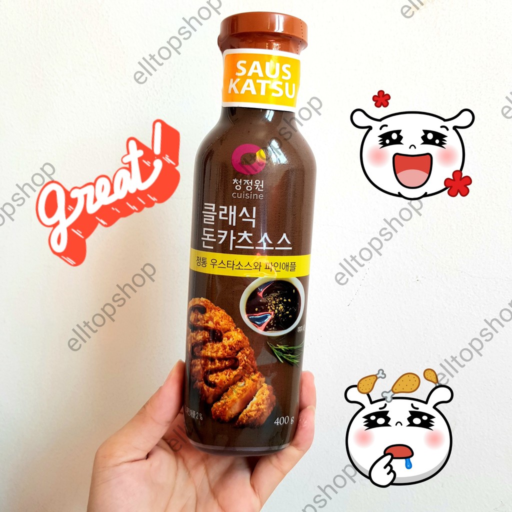 

SAUS KATSU KOREA SAUCE CUISINE DAESANG TONKATSU 400gr
