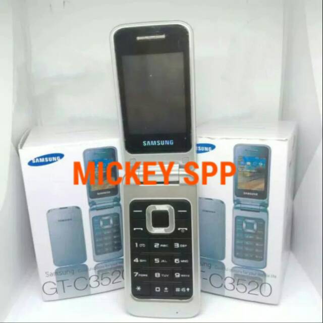 HP SAMSUNG LIPAT C3520 HANDPHONE SAMSUNG LIPAT C3520 GT-C3520
