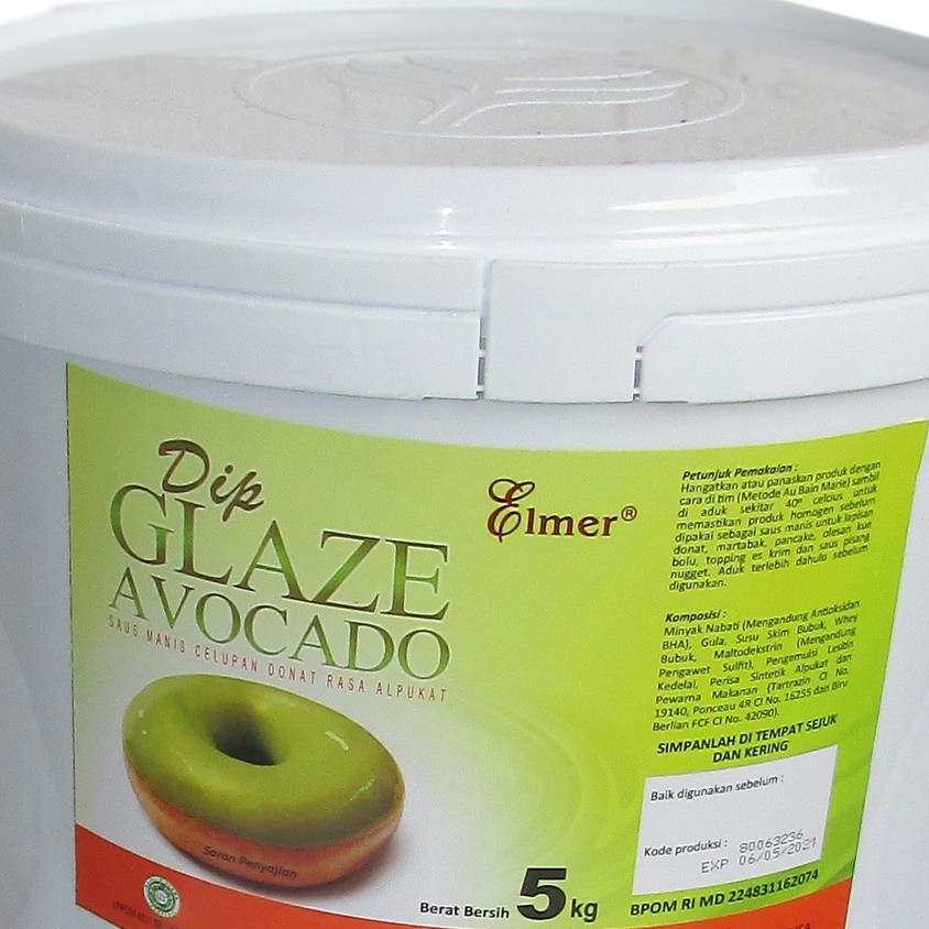 

Elmer Dip Glaze Avocado 5Kg