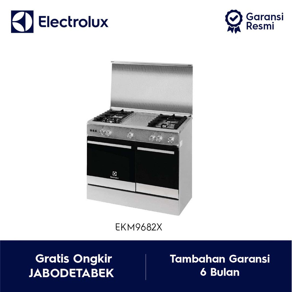 

Electrolux Kompor Freestanding EKM9682X / EKM 9682 X / EKM 9682X