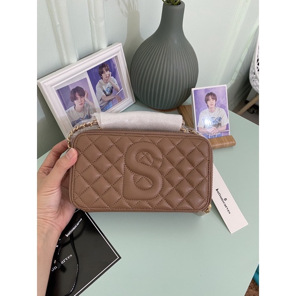 yura bag Buttonscarves mocca NEW ‼️