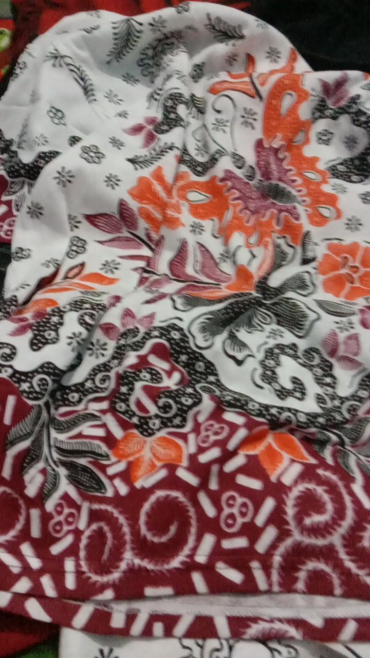 Setelan Cp Jumbo Kupu - Kupu, Bahan Kaos, Piyama, Baju Tidur, Batik Pekalongan, Batik Reza