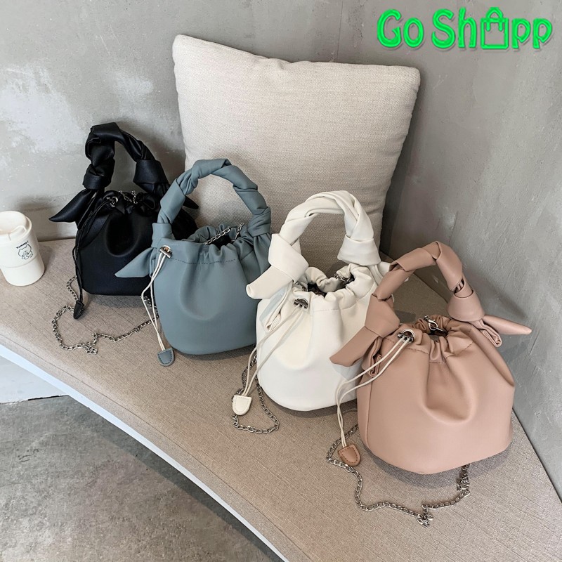 Tas Selempang Bucket Import - Tas Fashion Wanita Terbaru - Tas Bucket Fashion Korea Terbaru [T05]