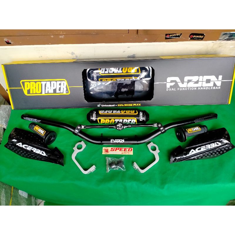 Stang Protaper Fuzion Set Handguard Acerbis Set Handgrip Protaper Stang Klx Crf Dtracker Vixion dll