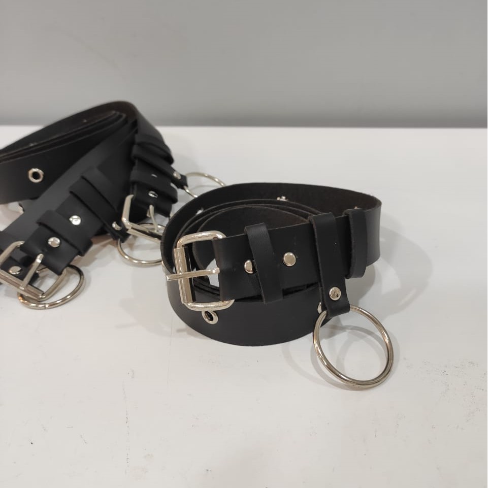 VANILLESHOP - Ikat Pinggang Wanita Ring Belt KOREA BELTIC EYELETS STRADY-BELTIC WITH RING