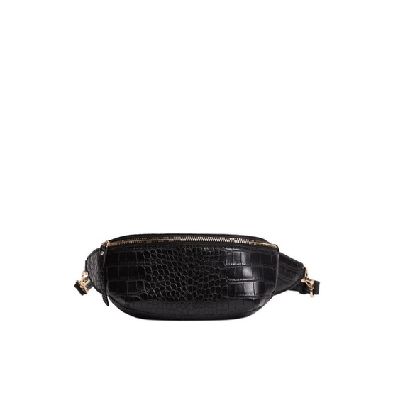 New mango Croc-Effect Belt Bag