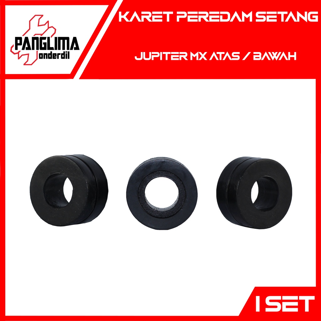 Karet Peredam Stang Jupiter MX Atas &amp; Bawah Ganjel-Ganjal Setang