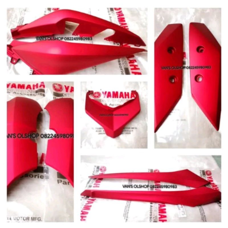 Full Set Body Halus Xmax 250 HITAM BIRU SILVER & MERAH Original