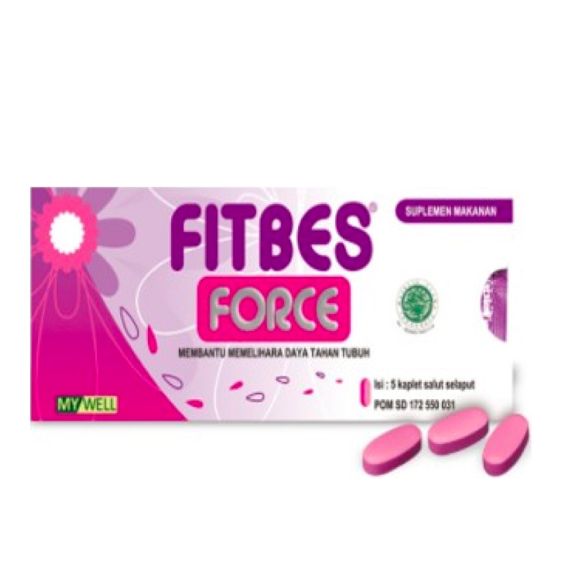 Fitbes Force Vitamin Daya Tahan Tubuh 5 Tablet