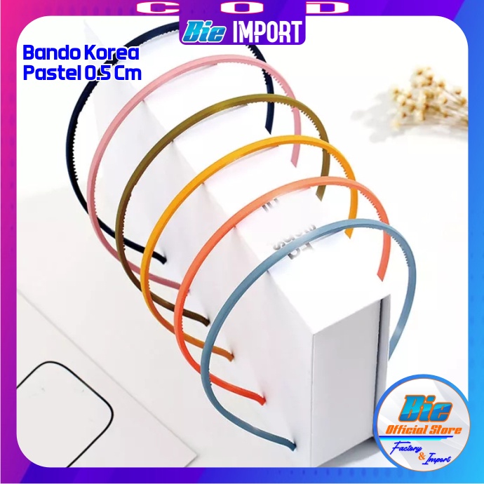 Bando Lidi Korea 0,5 Cm Premium Impor Best Seller