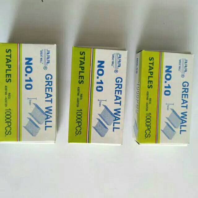 

Isi staples no 10 greatwall