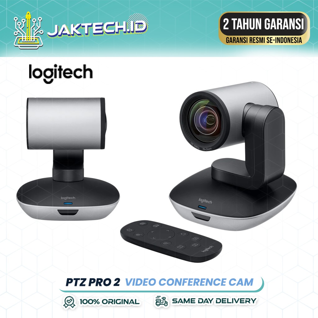 Logitech PTZ Pro 2 Video Conference Cam Webcam GARANSI RESMI