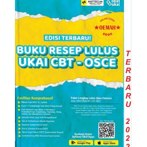 BUKU RESEP LULUS UKAI CBT - OSCE 2022 , MODUL BELAJAR OBAT  2020-2021, PAKET HEMAT BUKU KEBIDANAN/FA
