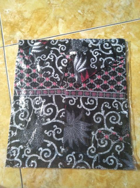 Maura Couple - Sania Ruffle Batik Couple Ori Ndoro Jowi Garansi Termurah Shopee - Batik Modern Solo