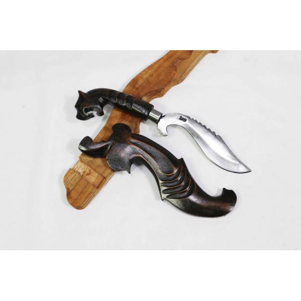 (BISA COD) Kujang Mini (Baja Per/Tajam)