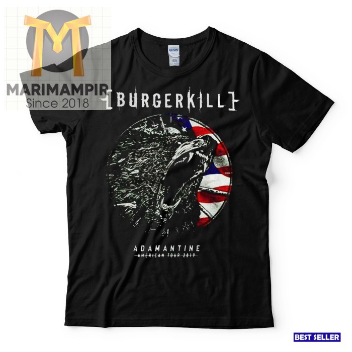 Marimampir t shirt burgerkill adamantine tour-Gildan-kaos musik band-unisex - M