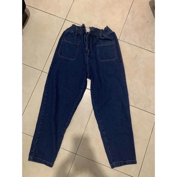 Alexa Baggy Jeans Monomolly - Preloved