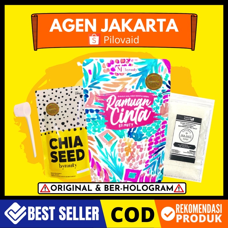 [BOOSTER LENGKAP] PAKET KESEHATAN RAMUAN CINTA BY MUTI | BY MUTY PROGRAM KESEHATAN diet promil