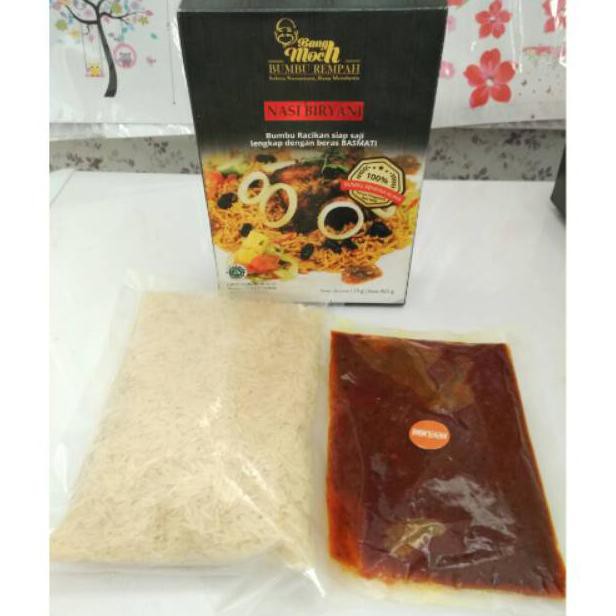 

{BISA COD} Bumbu Rempah Nasi Biryani bang moch sudah plus beras basmati n bumbu nya LIMITED EDITION
