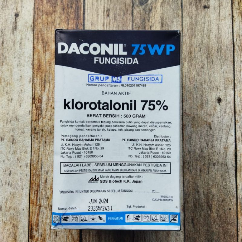 FUNGISIDA DACONIL 500 GRAM