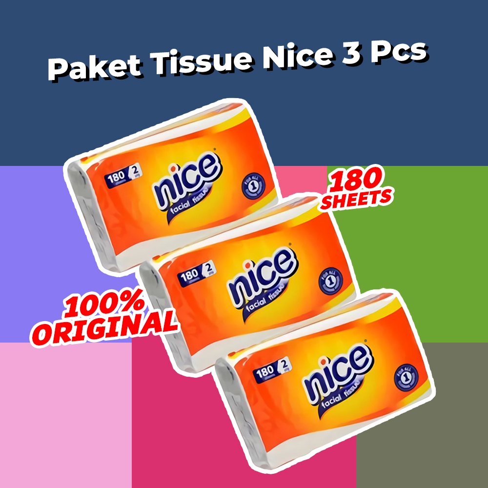 Paket Tisu Nice 3 Pcs