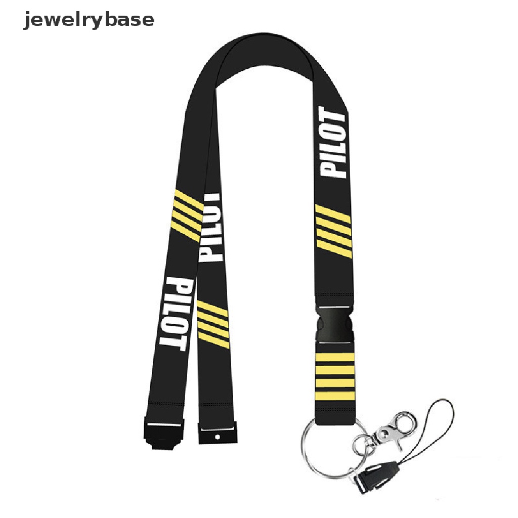 Tali Lanyard Leher Desain pilot remove before flight Untuk Kunci Kartu id