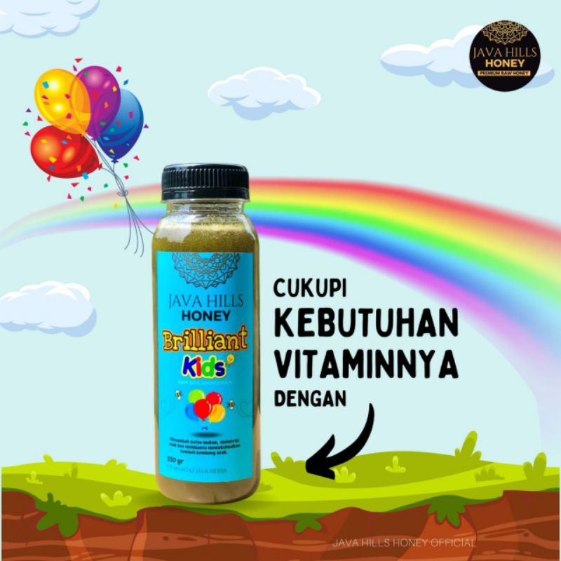 

Madu Brilliant kids Java Hills Honey