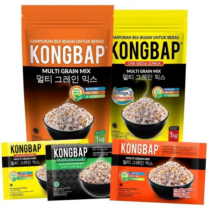 

Kongbap Multigrain Mix Original 1 Kg Natural Super Food