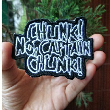 Emblem Patch Bordir chunk no captain chunk
