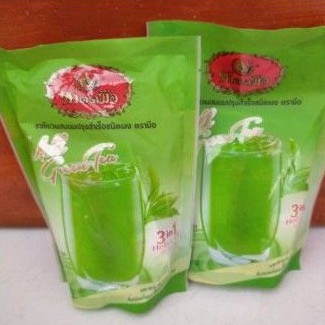 

Thai Milk Green Tea Instan 3 In 1 Chatramue / Teh Instan 3 in 1