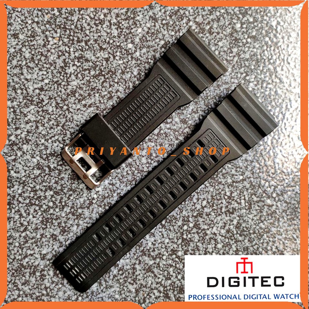 Tali jam Tangan Digitec 3006 Digitec DG-3006T Oem Rubber Strap