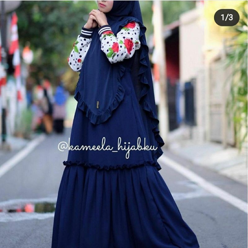 Preloved Khairunnisa gamis by kameela hijabku (gamis saja)