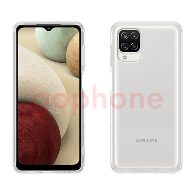 Samsung Galaxy A12 A02s Original Soft Clear Cover Casing Silikon Bening Kesing Case