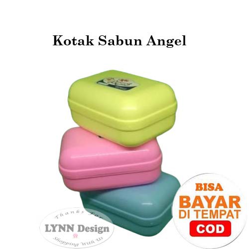 [Per Pc] Tempat / Kotak Sabun Batang Angel