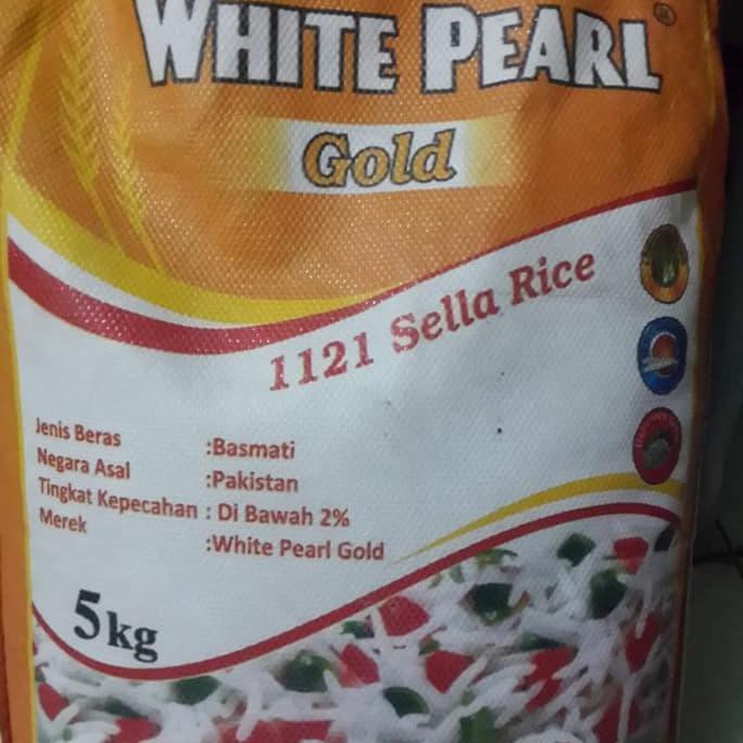 

terlaris Basmati rice WHITE PEARL GOLD 5kg beras basmati original