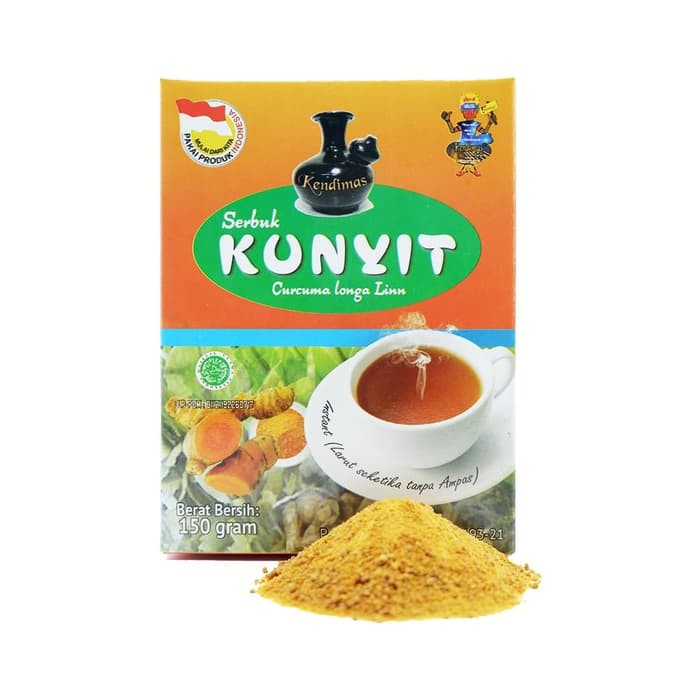 

Kunyit Serbuk Instant Herbal KendiMas 150gr