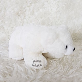 POLAR BEAR PLUSH TOY BONEKA  BERUANG  KUTUB MINISO  Shopee 